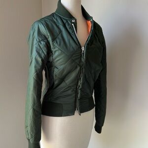 NSF Neil Side Zipper Bomber Jacket